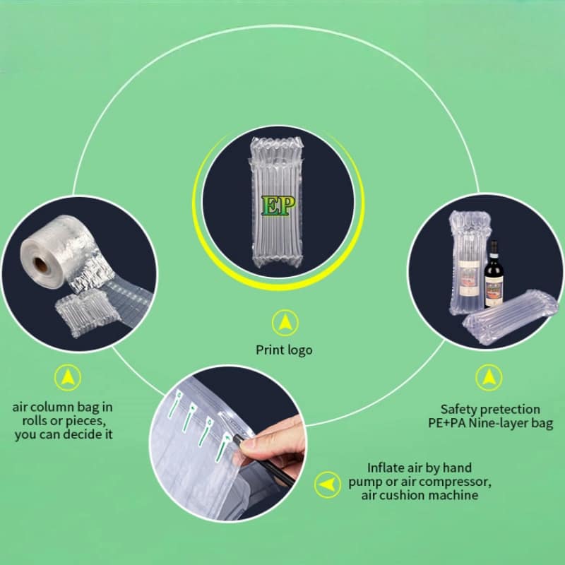 Luxury Beauty Glass Packaging Solution with APM99 Air Cushion Machine Luxury Beauty Glass Packaging Solution with APM99 Air Cushion Machine
