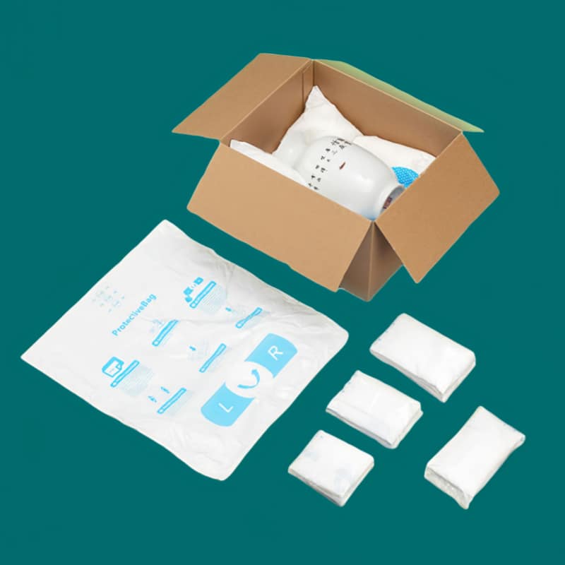 Instant expansion foam bags